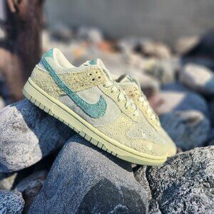 Limited Edition Suede Nike Dunk Low "OLIVE AURA"